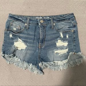Mosimo High Rise Distressed Denim 8/29